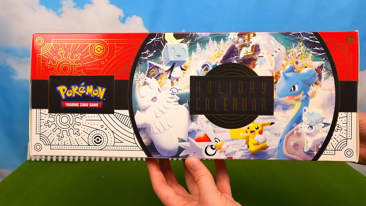 EPIC Stuff Inside! Opening The Pokemon TCG Holiday Calendar Box