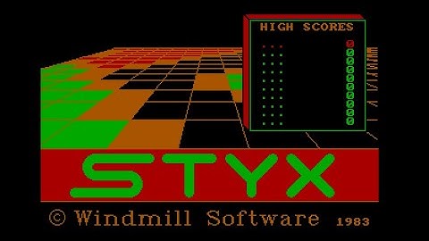 CGA 16 Color Graphics Part 1 - Icon Demo & Styx