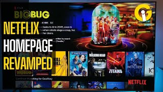 Netflix Updates Homepage With New Design