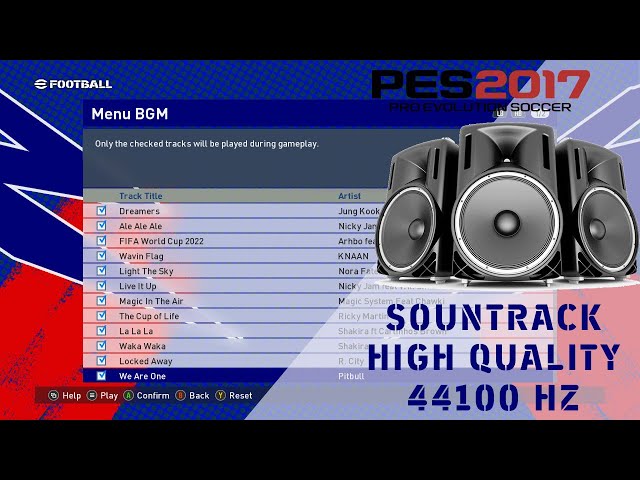 New Soundtrack PES 2017 Update 2023 at Pro Evolution Soccer 2017 Nexus -  Mods and community