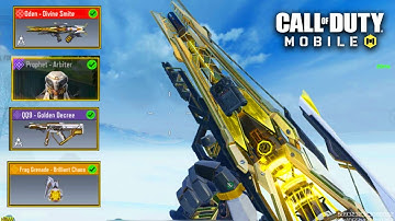 FULL SPIN ON *NEW* CHAOS AND ORDER MYTHIC DROP | ODEN DIVINE SMITE & PROPHET ARBITER | CODM