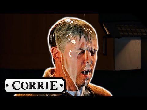 Theo DROWNS Todd In Milk | Coronation Street - YouTube