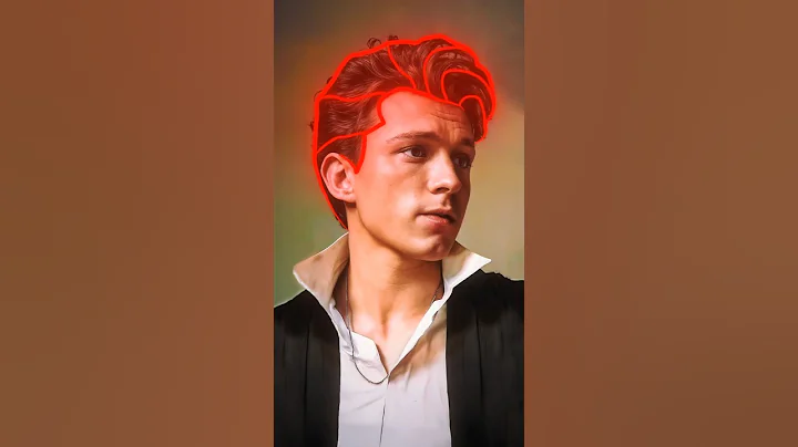How To Draw HAIR in Tom Holland Trick 🤩🔥#art #drawing #shorts