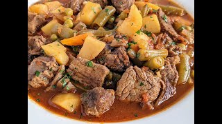Instant Pot Vegetable Beef Soup