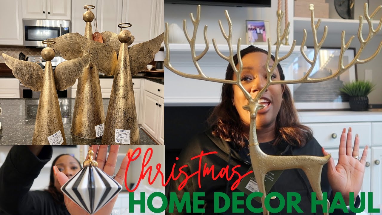 CHRISTMAS 2022 HOME DECOR HAUL POTTERY BARN DUPE CB2 TARGET
