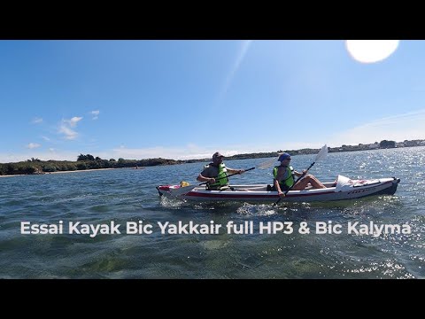 Kayak Gonflable BIC SPORT TAHE Air Breeze Full HP3 - 3 Places Drop-Stitch - Sac Transport Inclus