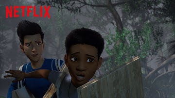 Dilophosaurus Disagreement | Jurassic World Camp Cretaceous | Netflix Family