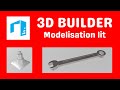 3D Builder modélisation lit