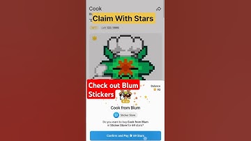 Check out Blum Stickers 🙀 #blum #blumairdrop #blumupdate