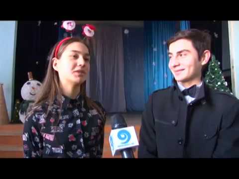 საახალწლო კარნავალი ფოთის პირველ სკოლაში 30 12 16