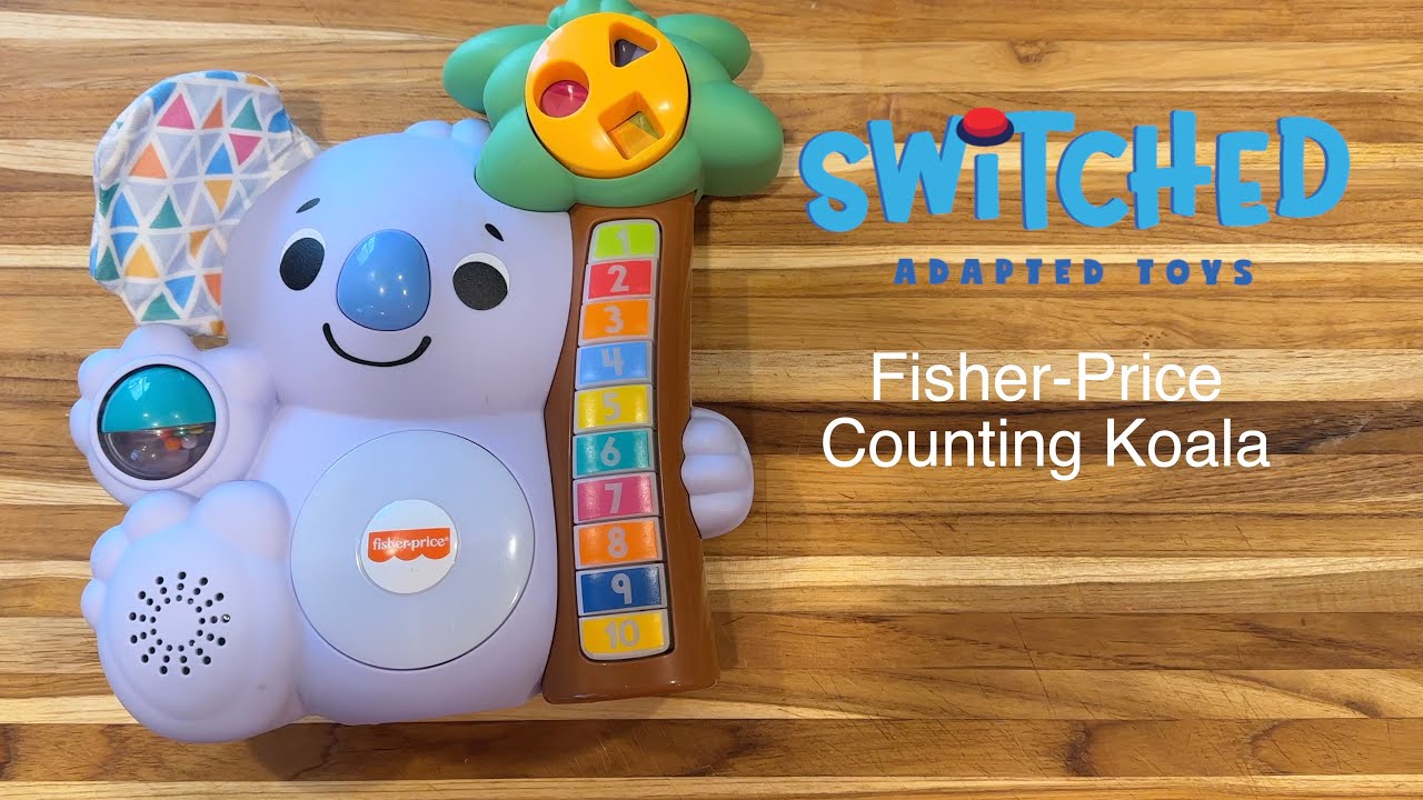 SWITCHED Adapted Toys - Fisher Price Counting Koala - Manual 