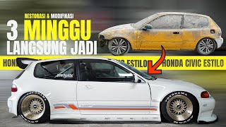 (PART 2) COGA BODY KIT: MONSTER UNLEASHED ‼️ HONDA CIVIC ESTILO AURA   1000