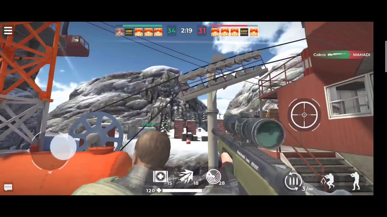 AWP Mode Elite online 3D snipar action android / AWP Mode funny moment / AWP Mode gameplay /AWP king