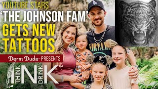 The Johnson Fam Jeff & Natalia get new tattoos with heartfelt meaning + Liv, Peyton & Theo help out! by Derm Dude 871 views 2 years ago 35 minutes