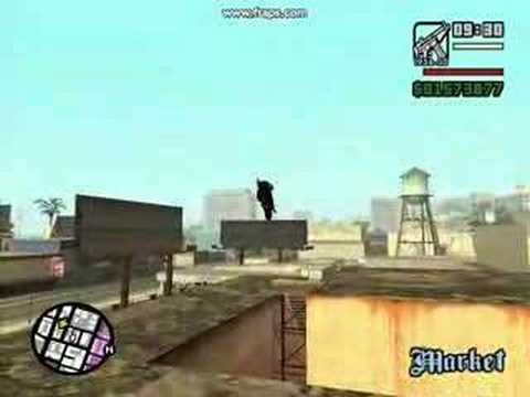 GTA: San Andreas - Unique Stunt Jump #12