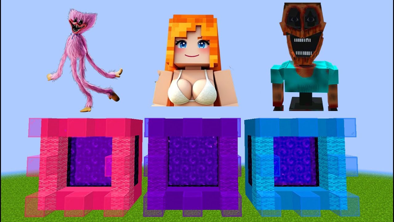 How To Make Portal To Kissy Missy Girl Mimicer In Minecraft