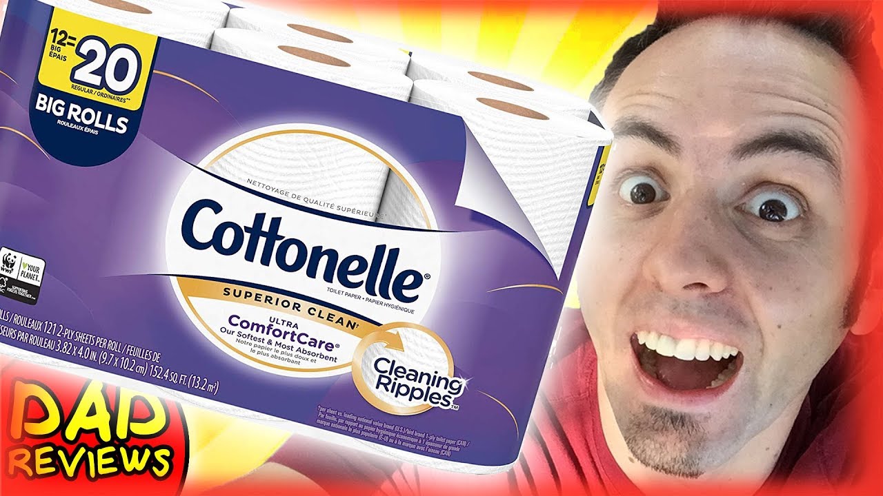 BEST TOILET PAPER IN THE WORLD? Cottonelle Toilet Paper Review YouTube