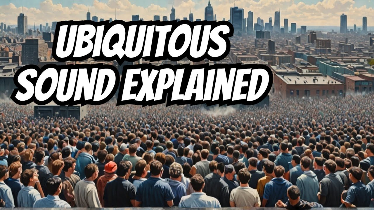 Why the CROWDED PLACE Sound Effect is in EVERYTHING.