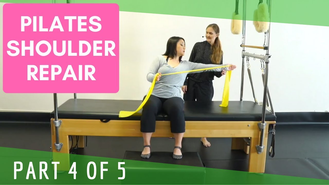 UpsideDown Pilates Shoulder Repair Part 4 of 5 YouTube