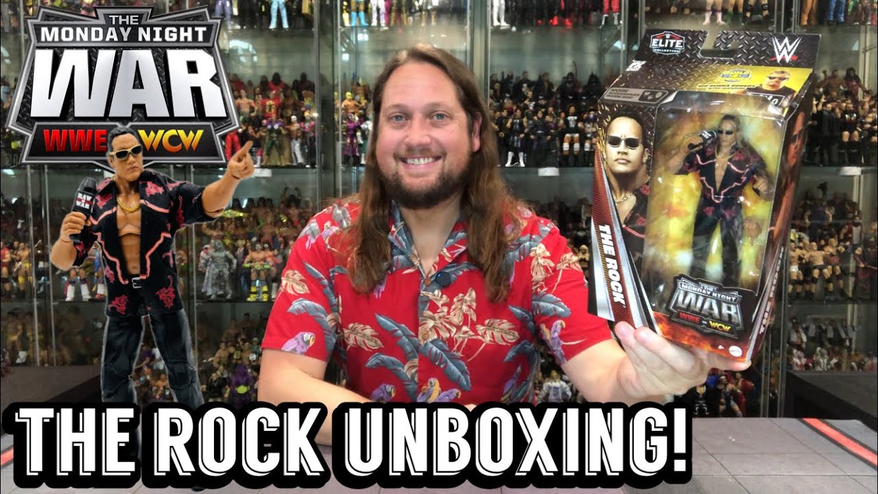 The Rock WWE Monday Night Wars Unboxing & Review!
