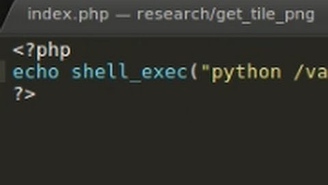 PHP tutorial : Passing PHP variable to Pyton (file.py)
