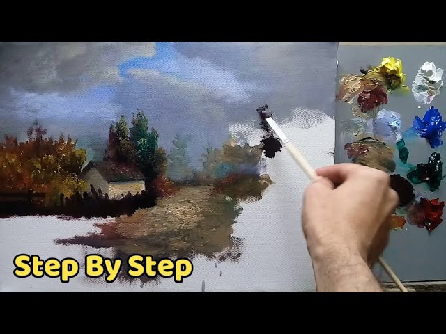 Oil Painting Landscape Tutorial Step By Yasser Fayad Part 1 You - How To Paint Oil Landscapes Step Oil Painting Landscape Tutorial Step By Yasser Fayad Part 1 You - How To Paint Oil Landscapes Step