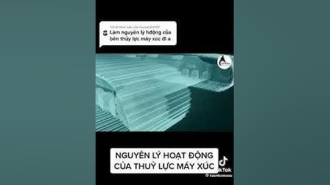 nguyên lý hoạt động của máy xúc đào