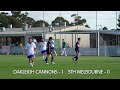 OAKLEIGH CANNON FC VS SOUTH MELBOURNE FC