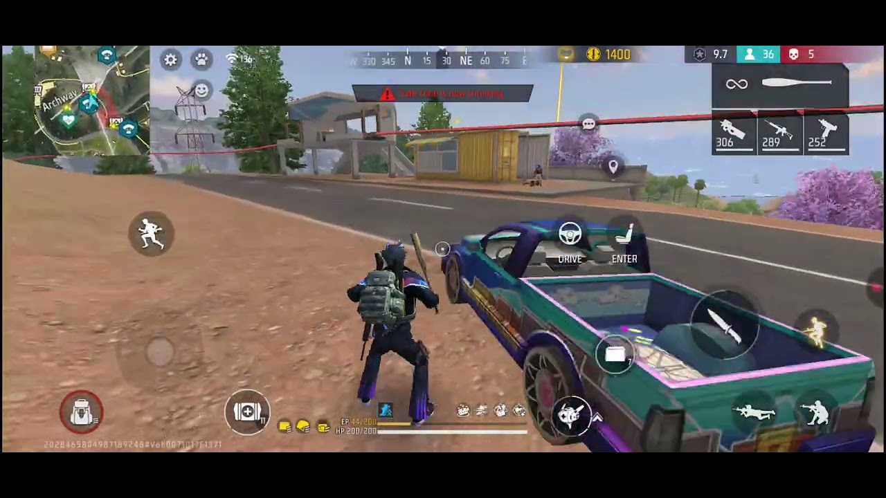 Free Fire BR Rank match