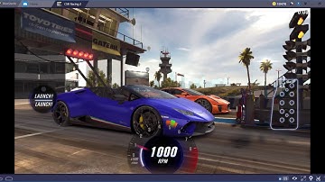 CSR2 Huracan Spyder Swapping wins with an IOS player while using bluestack during 150% WC