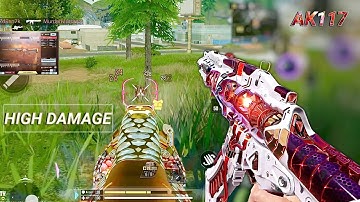 THE 0 RECOIL in ANY RANGE + FAST KILLING | BEST AK117 GUNSMITH CODM BR | CODM BR GAMEPLAY 