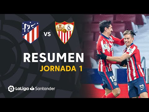 Resumen de Atlético de Madrid vs Sevilla FC (2-0)