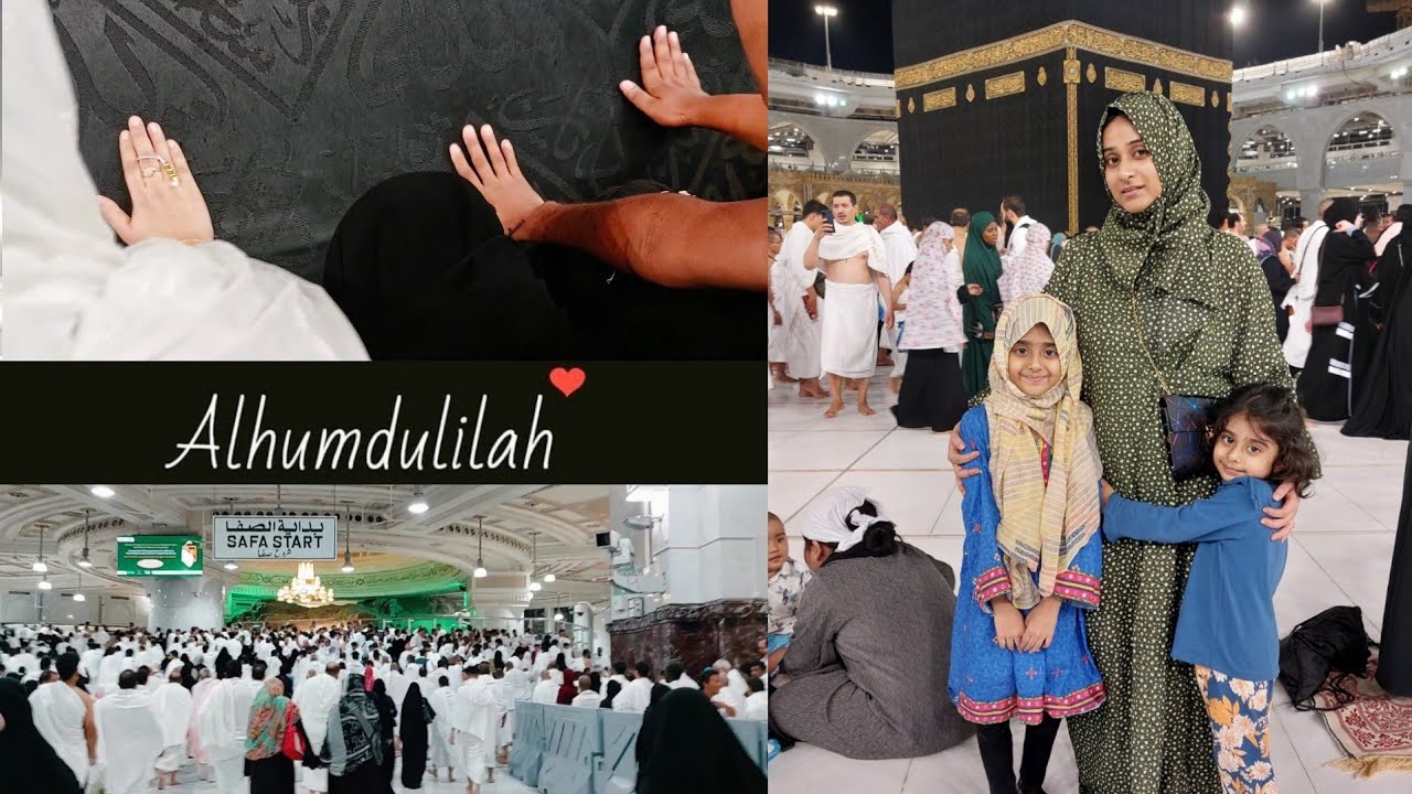 Alhamdulillah 🕋 Performed Umrah with Family Kids are Allowed in
