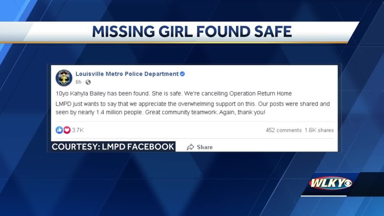 Family of missing 10-year-old Louisville girl concerned for her safety ...