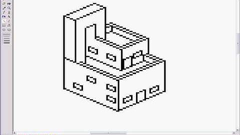 Pixel Art: Isometric Building