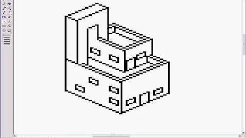 Pixel Art: Isometric Building