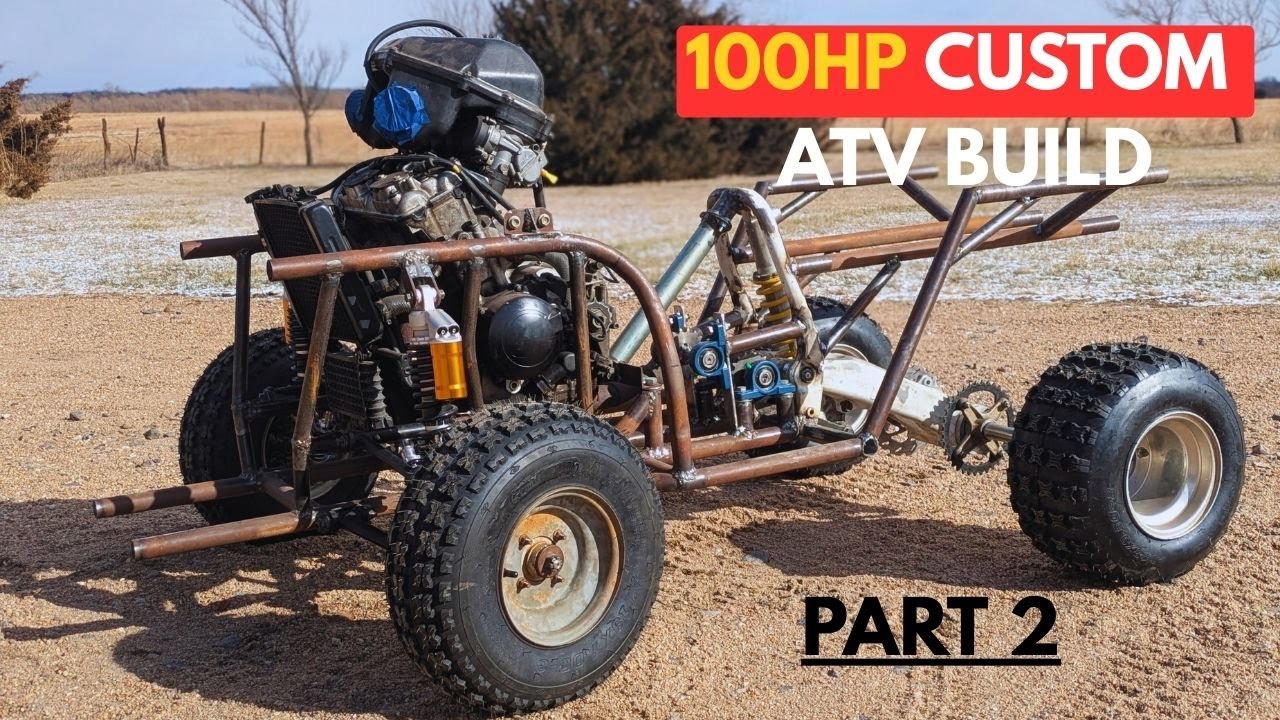 Building a 100HP atv MONSTER! (PT 2) - YouTube