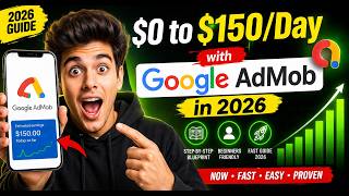 $0 to $150/Day with Google AdMob in 2026 Step-by-Step Blueprint for Beginners Now Fast Guide 2026