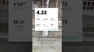 DAY69 4kmジョグ🆒　2026/4/16