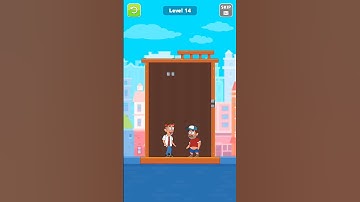 Save The Buddy pull pin & rescue him Level-14 Gameplay (Android, iOS) #trydra #SaveTheBuddypullpin