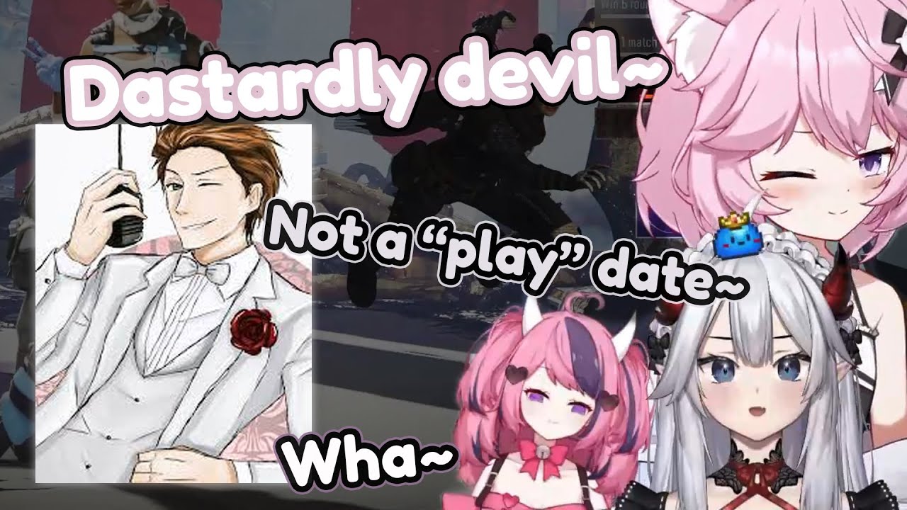 Tipsy Nyan and Vei encourage Mousey before CDawgVA 