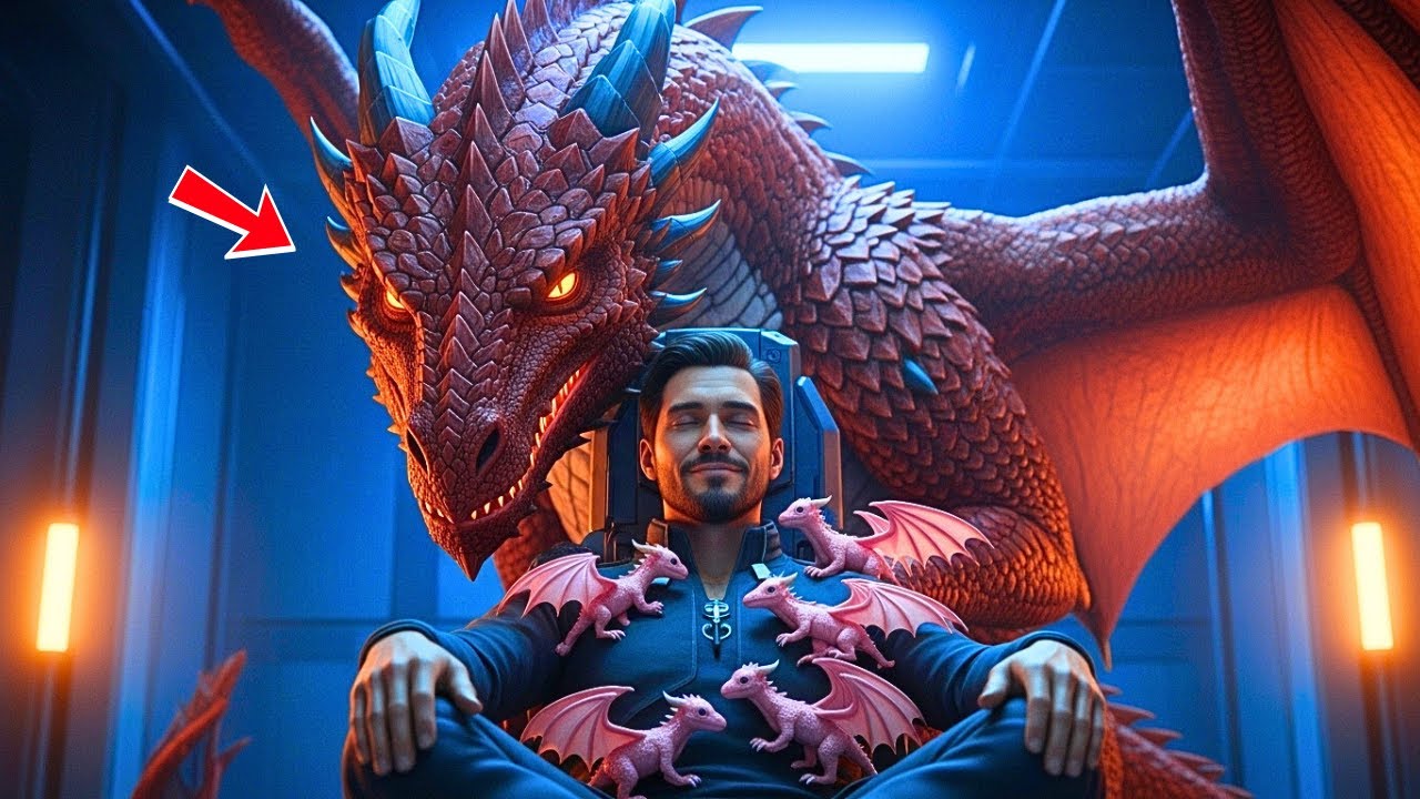 Стая Красных Драконов пришла за кровью — нашла их детенышей спящими на груди человека