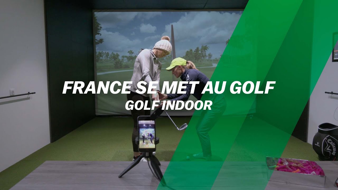 France se met au golf : Golf indoor