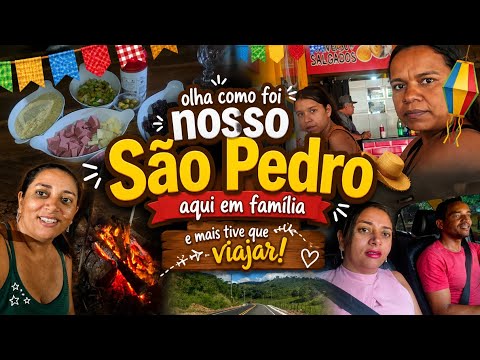 Nossa São Pedro foi assim mas foi na cidade e chegou que eu estava esperando