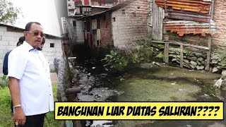 Geger!! Ini Penyebab Ketintang Sering Banjir???Satpol PP Monitor??