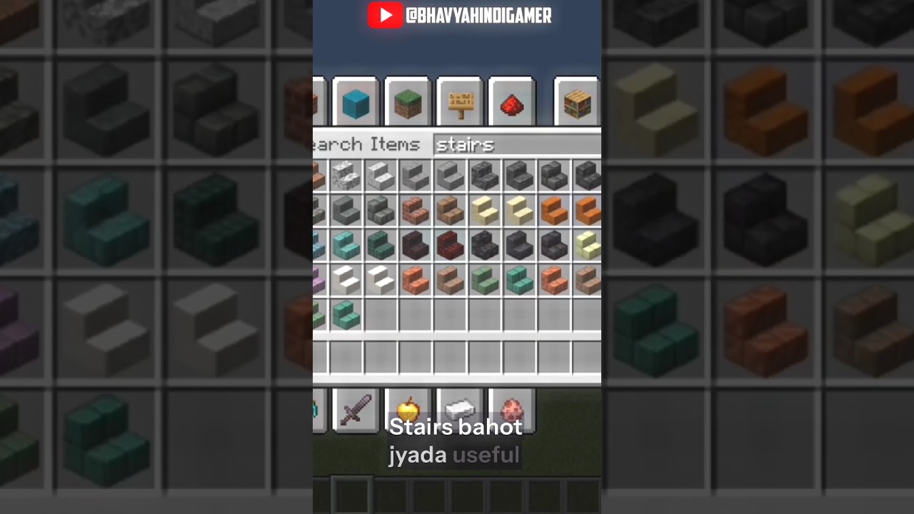 Stone Stair Secret Entrance⛏️