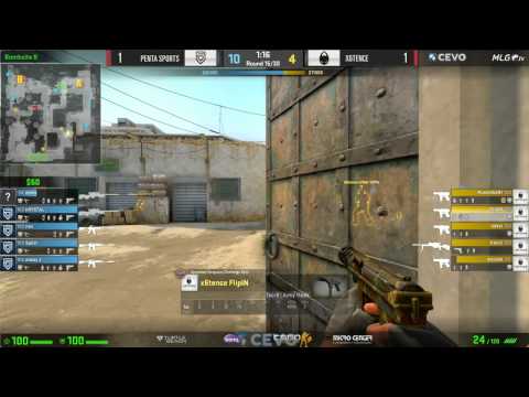 x6tence vs PENTA Sports Game 3 LB Round 3 CEVO MLG Proleague Season 7 Pro Placement