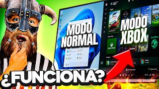 POR FIN Microsoft activó el MODO XBOX en Windows 11 y tus juegos van a correr MEJOR? Benchmark 😮