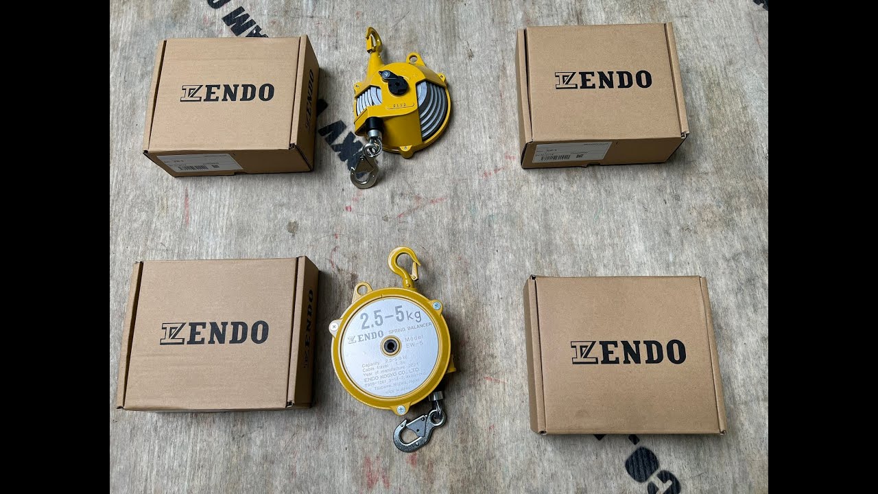 PA LĂNG CÂN BẰNG ENDO EW5 ENDO SPRING BALANCER EW5 3 5 kg YouTube