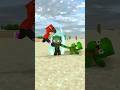 Kids VS Man Minecraft Animation #minecraft #shorts